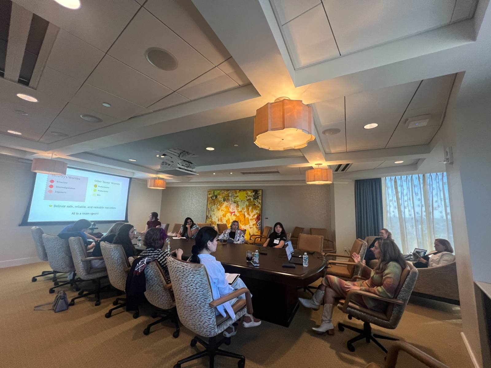 Leadership Academy cohort roundtable