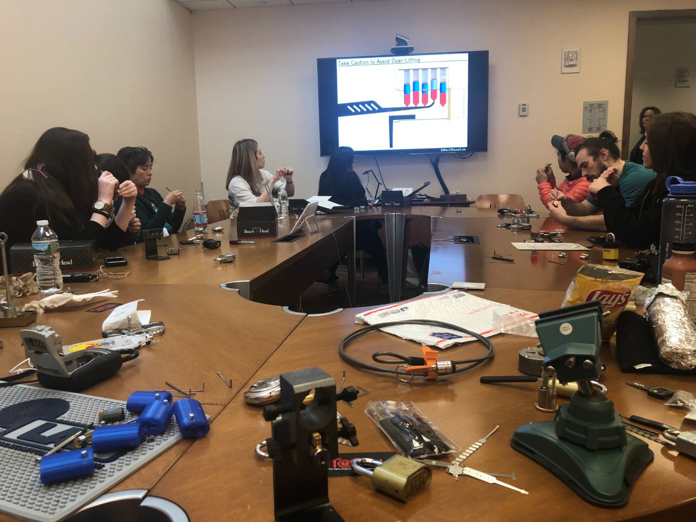 Lockpicking workshop