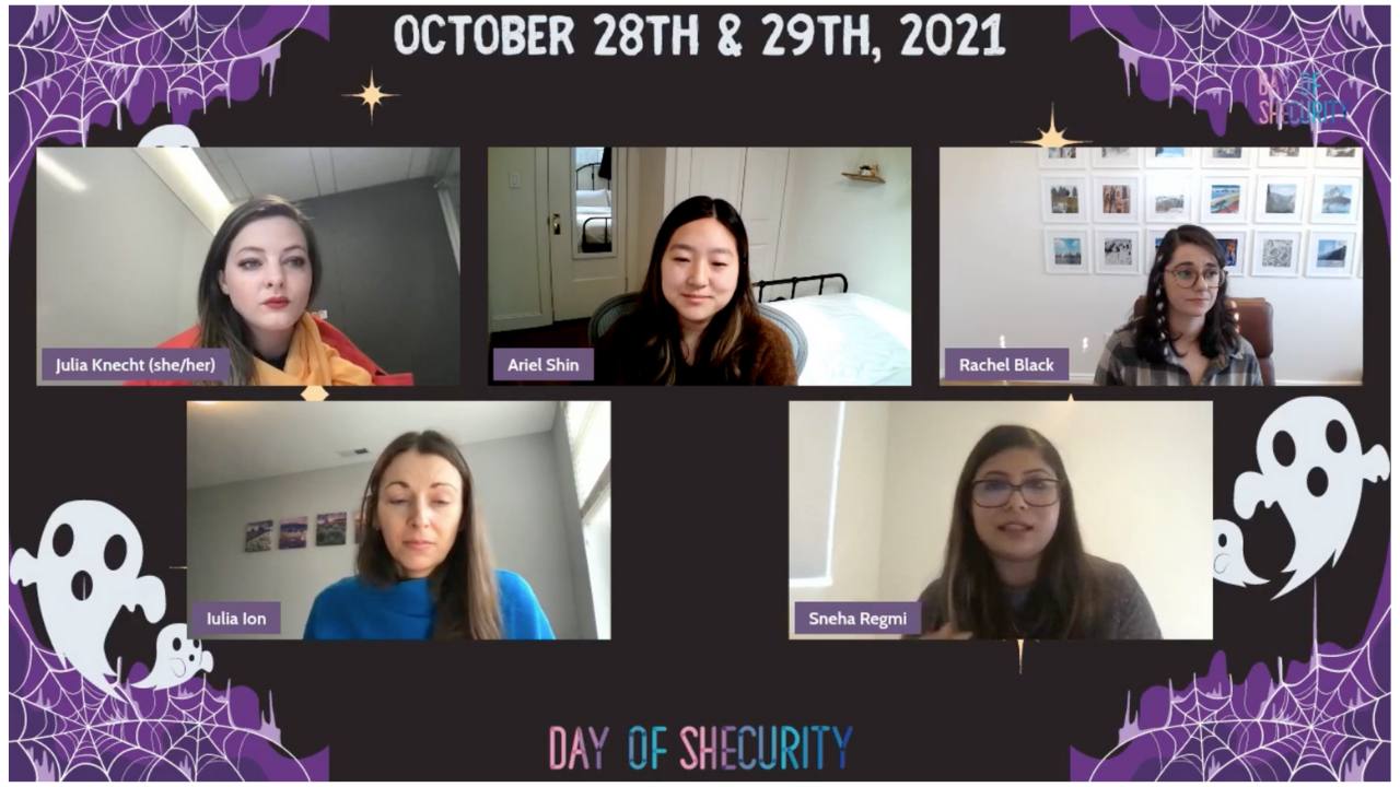 Virtual Day of Shecurity, October 2021